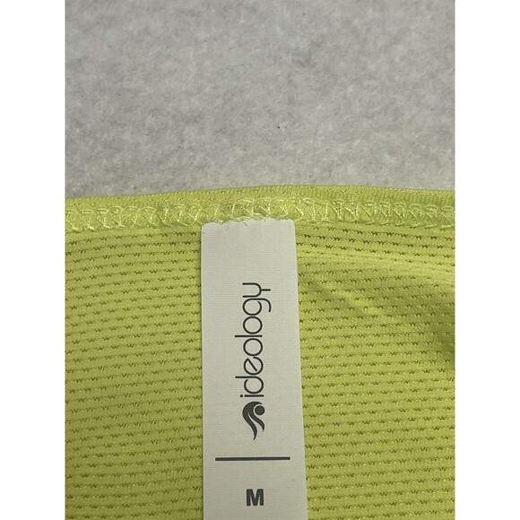 New Ideology Girls Layered Look Active Tank Yellow Over Gray Size M 10/12 - Picture 7 of 7